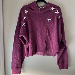 Victoria’s Secret Pink crop hoodie